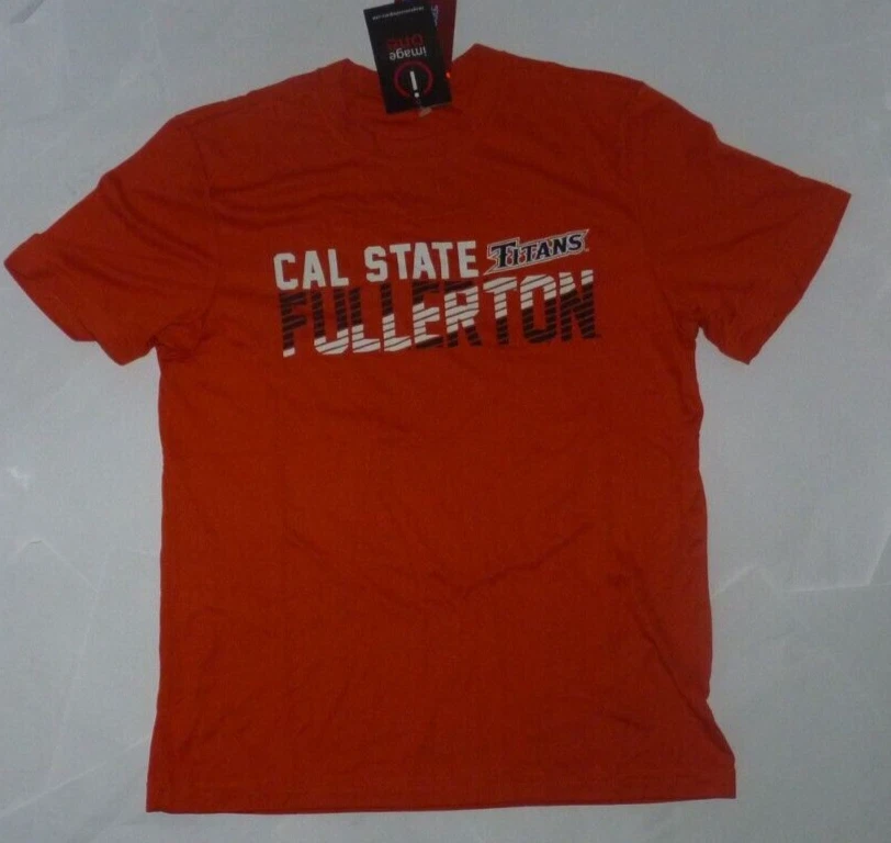 NEW NCAA Cal State Fullerton Titans T Shirt Youth Boys M 10 12 Dri Tek NWT - Image 1 of 1