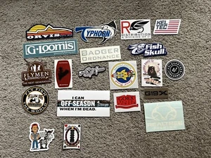 20 pegatinas/calcomanías de pesca de caza #20A Orvis Umpqua G Loomis Keltec Hodgdon - Imagen 1 de 1