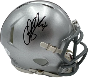 CHRIS SPIELMAN SIGNED AUTOGRAPH OHIO STATE BUCKEYES FOOTBALL MINI HELMET JSA - Picture 1 of 3
