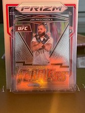 2022 Panini Prizm UFC Jiri Prochazka Fearless Insert Card No 9