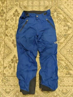 Pantalones de esquí The North Face Dry Vent totalmente forrados EZ Grow azul medio para niño.  Foto 1 de 4