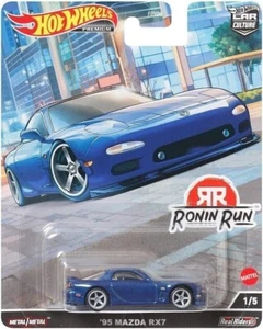 1/64 Car Culture 95 Mazda RX7 blau Diecast Modellauto Hot Wheels HCK13 Ronin Run - Bild 1 von 2