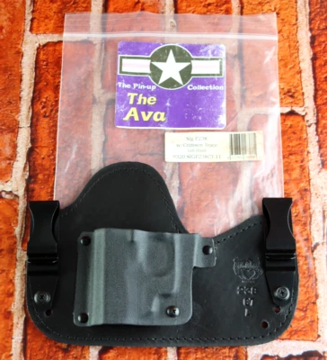 Flashbang Ava Pin-Up Leather LH Holster IWB For Sig P238 W/Crimson Trace - Image 1 of 4