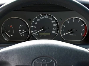 For Toyota Camry XV20 96-01 3pc Polished Aluminum Dashboard Rings - Picture 1 of 7