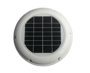 2.5W Solar Vent Fan 60CFM Ventilation Extractor Glass Solar Panel for Boat Shed - Picture 1 of 9
