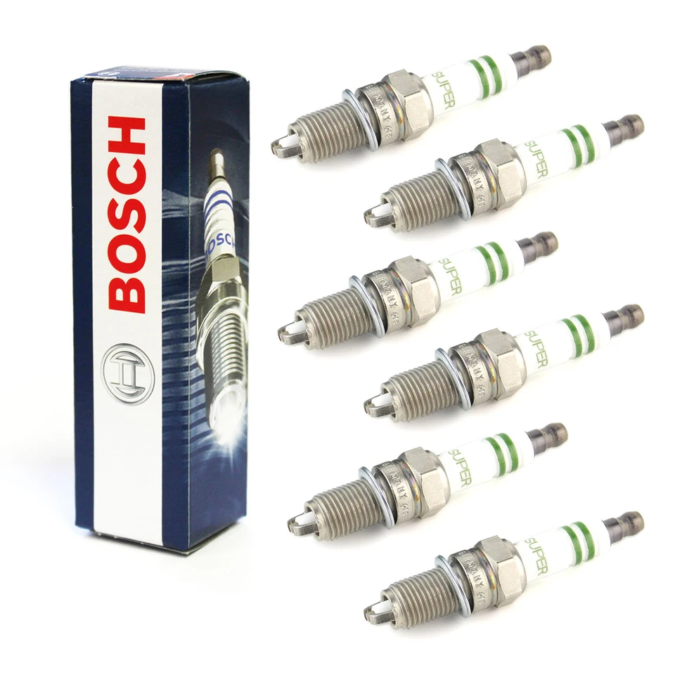 6x Se adapta a BMW Serie 3 E91 335xi Super Bujías Genuinas Bosch Foto 1 de 1