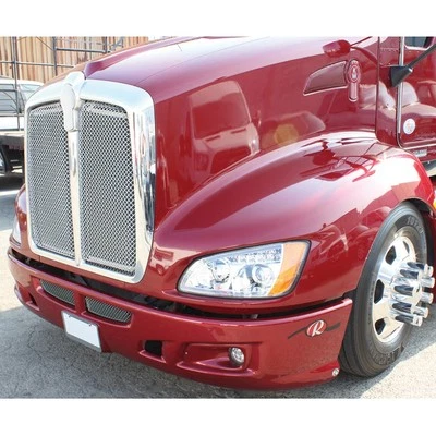 2008 - 2016 Kenworth T660 Chrome Grill Surround - Imagem 1 de 2