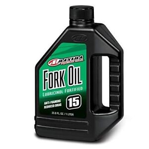 Maxima Racing Motorcycle Fork Oil 15WT 33.8oz./1L. 56901