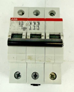ABB S203 B32 amp 3 Pole Circuit Breaker - Picture 1 of 4