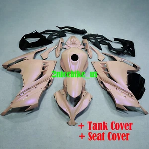 Pink w/ Purple Fairing Kit Bodywork For Kawasaki Ninja 300 2013-2017 +Tank Cover - Picture 1 of 11