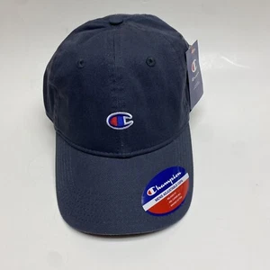 Champions Gray Dad Mütze verstellbarer Riemen Rückseite Neu mit Etikett, Baseballmütze, rot C Logo - Bild 1 von 6