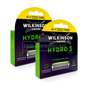 10 x Wilkinson Hydro 3 Hydrating Gel Rasierklingen Razor Blades Vitamin E - Bild 1 von 3