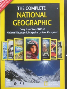 PC NATIONAL GEOGRAPHIC THE COMPLETE COLLECTION EVERY ISSUE SINCE 1888 DVD-ROM - Picture 1 of 5