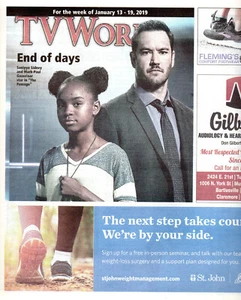 TV WORLD Magazine Jan. 13 2019 Saniyya Sidney Mark-Paul Gosselaar The Passage - Picture 1 of 1