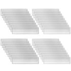Holders Adhesive Shelf Tag 1.2 X 4.3 Inch Clear Shelf Tag Card Pockets Drawers f
