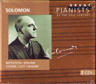 SOLOMON: GREAT PIANISTS OF THE 20TH CENTURY 2CD Beethoven Brahms Chopin Mozart