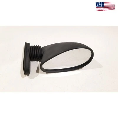 AQ201068 71 1971 Jaguar XJ6 Exterior Left Driver Side Door Mirror Black Oem - Image 1 of 4
