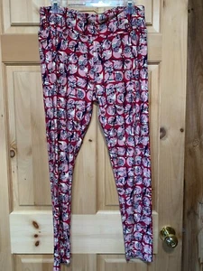 Leggings Lularoe alti e curvy (fiori e pois) - Foto 1 di 3