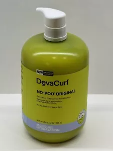 DevaCurl No-Poo Detergente Pelle Zero Originale Ricca Idratazione XL 946 ml 32 Fl Oz - Foto 1 di 11
