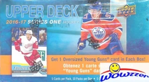 2016/17 Upper Deck Series 1 Hockey SPECIAL Factory Sealed Box-JUMBO YOUNG GUN ! - Picture 1 of 1