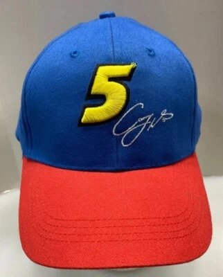 NASCAR Casey Mears # 5 Gorra de béisbol Gorra con tirantes Hombres OSFA Kellogg’s Carquest Foto 1 de 4