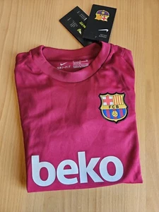 Nike FC Barcelona 20/21 Niño Camiseta Roja Talla S 128–137 cm Dri-Fit Última - Imagen 1 de 6