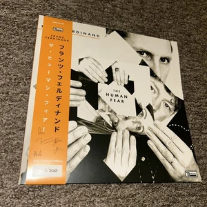 SIGNED Franz Ferdinand The Human Fear White Vinyl Assai limited edition #278/300 - Picture 1 of 6