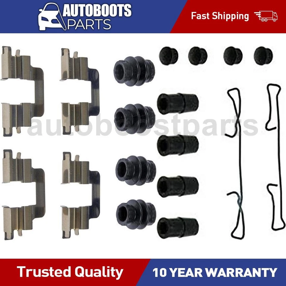 Front Rear Disc Brake Hardware Kit for 2008-2009 Saturn Astra - Image 1 of 4