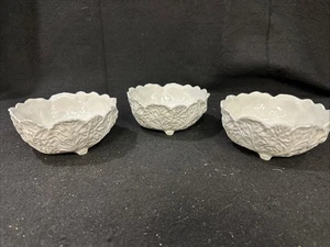 3er Set Coalport Countryware Servierschalen mit Fuß 6,25 Zoll - Bild 1 von 6