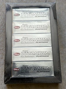 WILSON HYPER TITANIUM TOUR PERFORMANCE PLATINUM GOLF BALLS NEW IN BOX 15 Balls - Picture 1 of 2