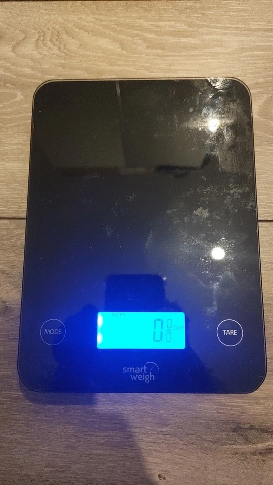 Digital Glass Top Kitchen & Food Scale, 5- Unit Modes, Liquid Measure Technology - Image 1 of 3