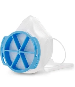 Face Mask with 10 Filters, Size Small Clear - Picture 1 of 6