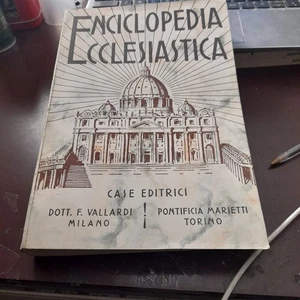 enciclopedia ecclesiastica volume 1 marietti VES7 - Foto 1 di 5