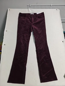 LOFT Curvy Boot Cordhose Burgund Freizeit Komfort Größe 10 Neu - Bild 1 von 7
