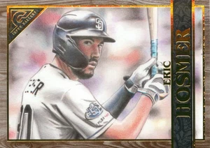 2020 Topps Gallery - Eric Hosmer #71 WOOD BORDER PARALLEL - Picture 1 of 2
