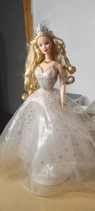 Barbie bambola celebrativa delle vacanze 2001 edizione speciale abito argento nuova con scatola Mattel - Foto 1 di 13