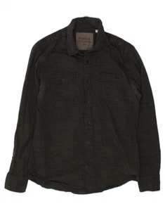 GUESS Mens Shirt Medium Grey Cotton EA16 - Picture 1 of 3