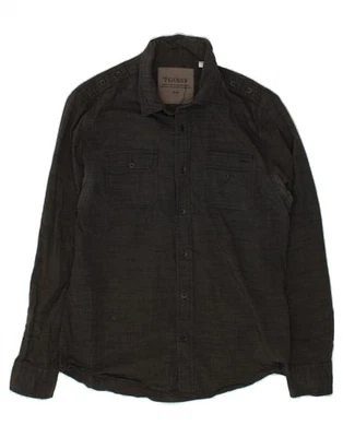GUESS Mens Shirt Medium Grey Cotton EA16 - Image 1 of 3