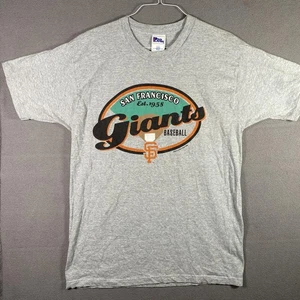 VINTAGE San Francisco Giants Shirt Mens Large MLB Baseball PRO PLAYER 90s Tee - Picture 1 of 17