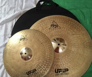 UFiP Est. 31 20” Crash UND 1 x Paar 15” HiHat Becken - Ex Demo B20 Cast. - Bild 1 von 10