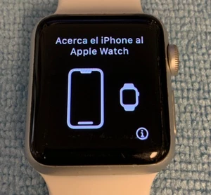 Apple Watch Series 3 38mm Argento Alluminio (Gps) (LEGGERE DESCRIZIONE) - Foto 1 di 4