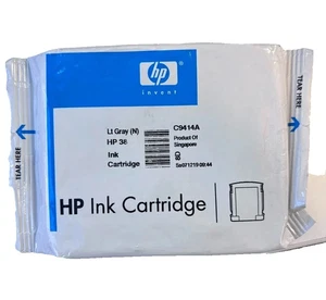 HP 38 - Tintenpatrone Hellgrau - C9414A - Bild 1 von 1
