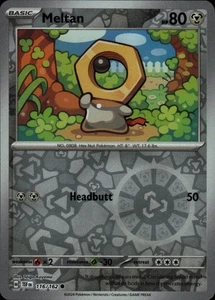 Meltan Reverse Holofoil 116/162 Common SV05: Temporal Forces Near Mint - Picture 1 of 2