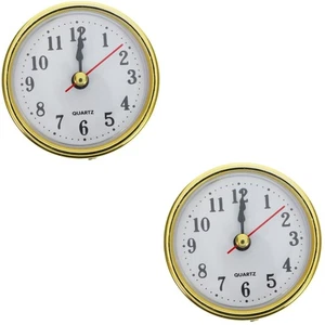 Kit Ricambio Riparazione Movimento Testa Orologio 2 Pezzi Inserti Viaggio - Foto 1 di 12
