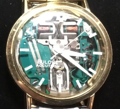 Reloj para hombre M3 Bulova Accutron 214 1963 vista espacial tono dorado funciona muy bien Foto 1 de 4