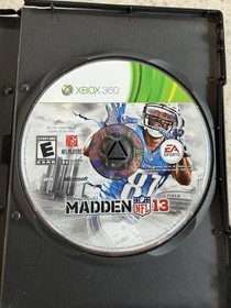 MADDEN NFL 13 X-BOX 360 X-BOX 360 GAME DISC Only NES HQ
