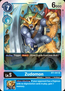 Digimon Zudomon - BT1-041 - SR Near Mint - Bild 1 von 1