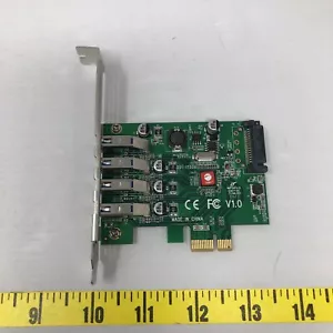 SIIG DP USB 3.0 4-Port PCle Host Card - Picture 1 of 6