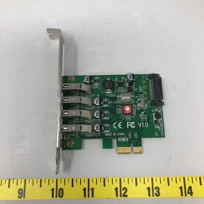 SIIG DP USB 3.0 4-Port PCle Host Card - Image 1 of 4