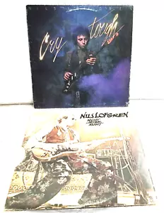 2 album lot - NILS LOFGREN - Cry Tough & Night After Night (2) - vinyl lp 1970's - Picture 1 of 6
